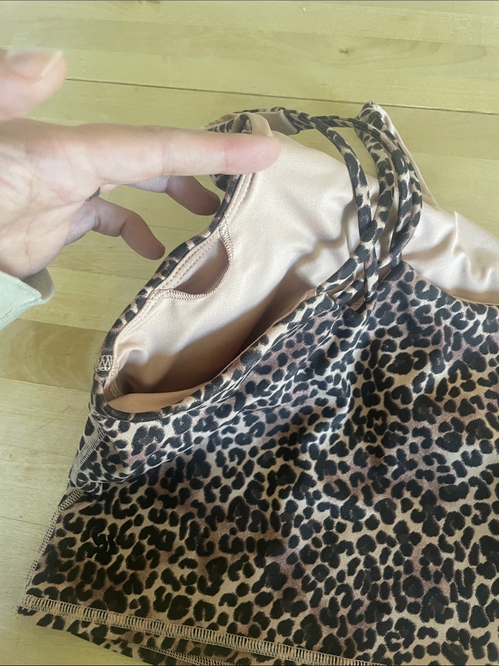 All In Motion Girls Leopard Print Tank - Picture 6 of 7